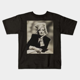 Marlene Dietrich hat Kids T-Shirt